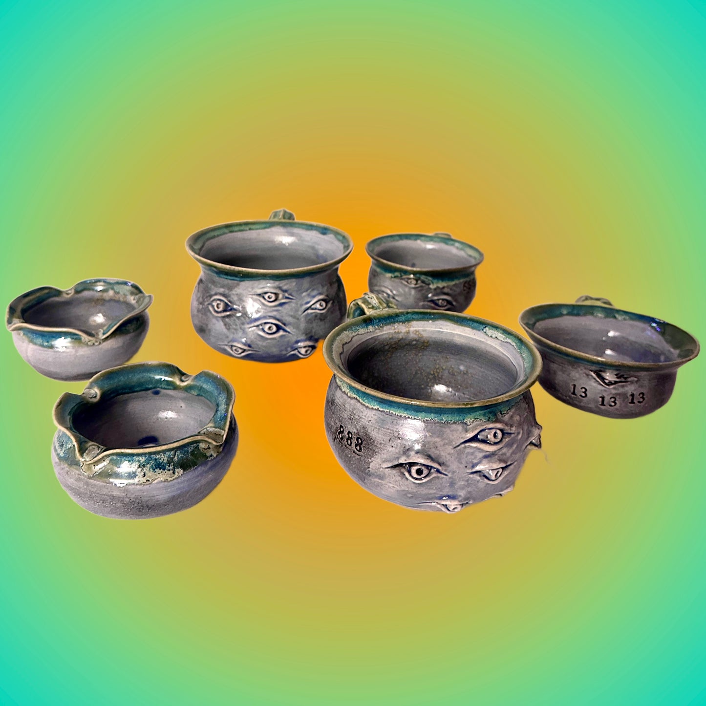 Ash Tray Incense Holders