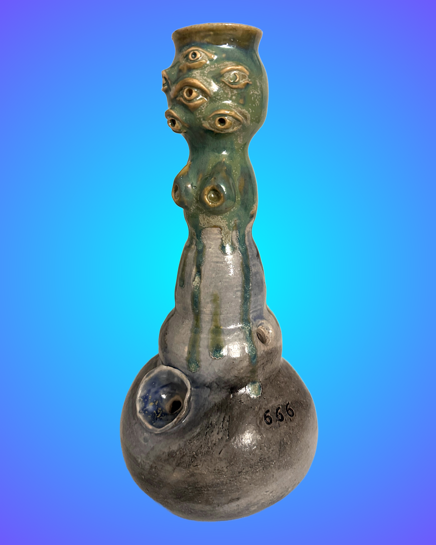 Large Dragon Tattoo Bubbler