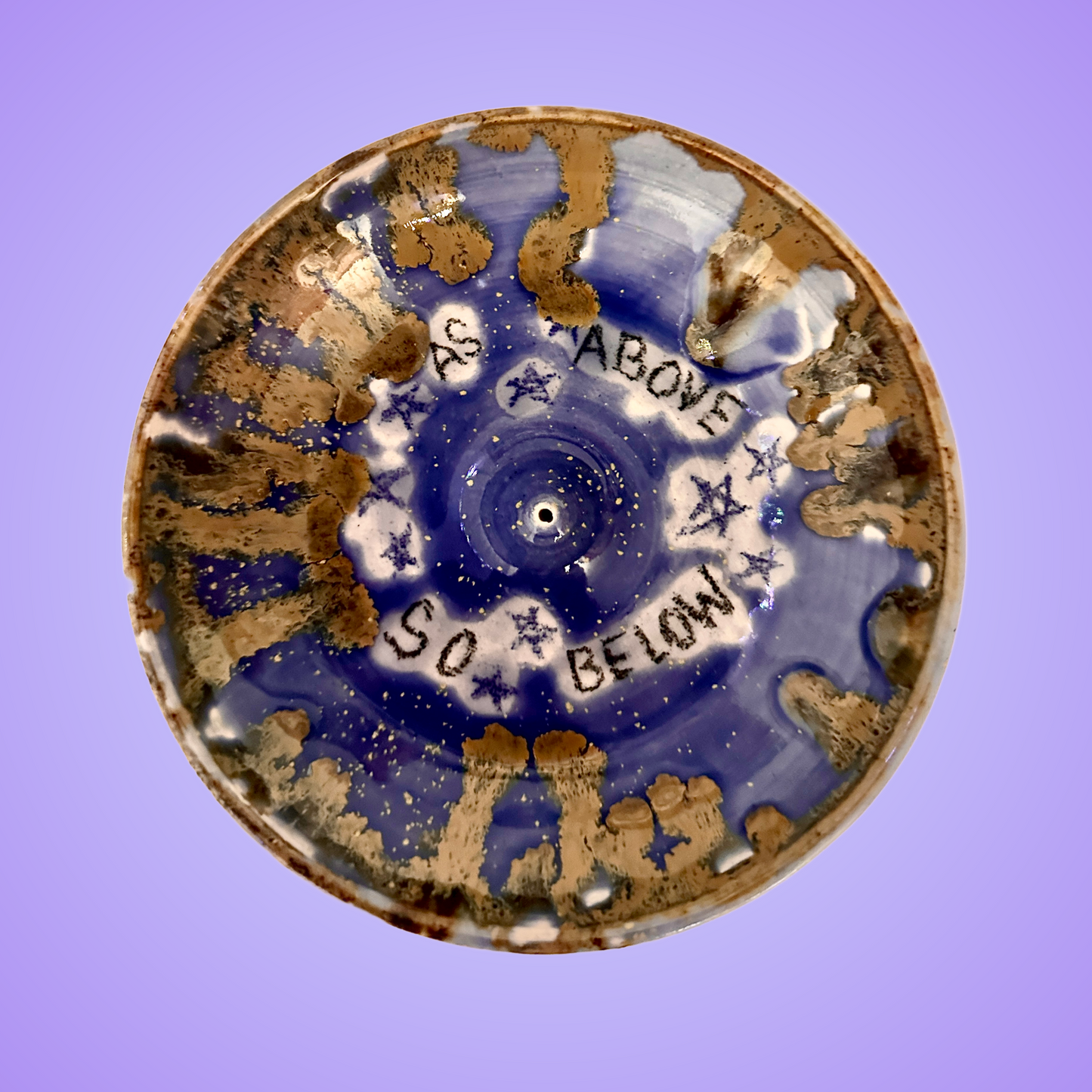 As Above So Below Incense Burner