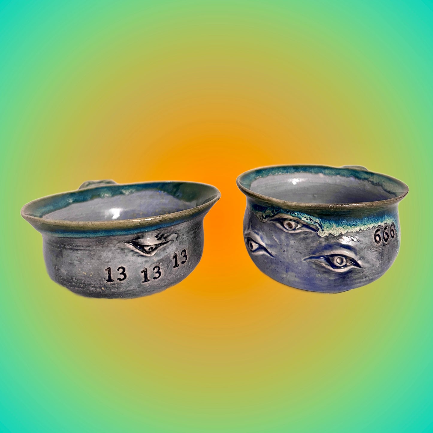 Eyeball Tea Cups