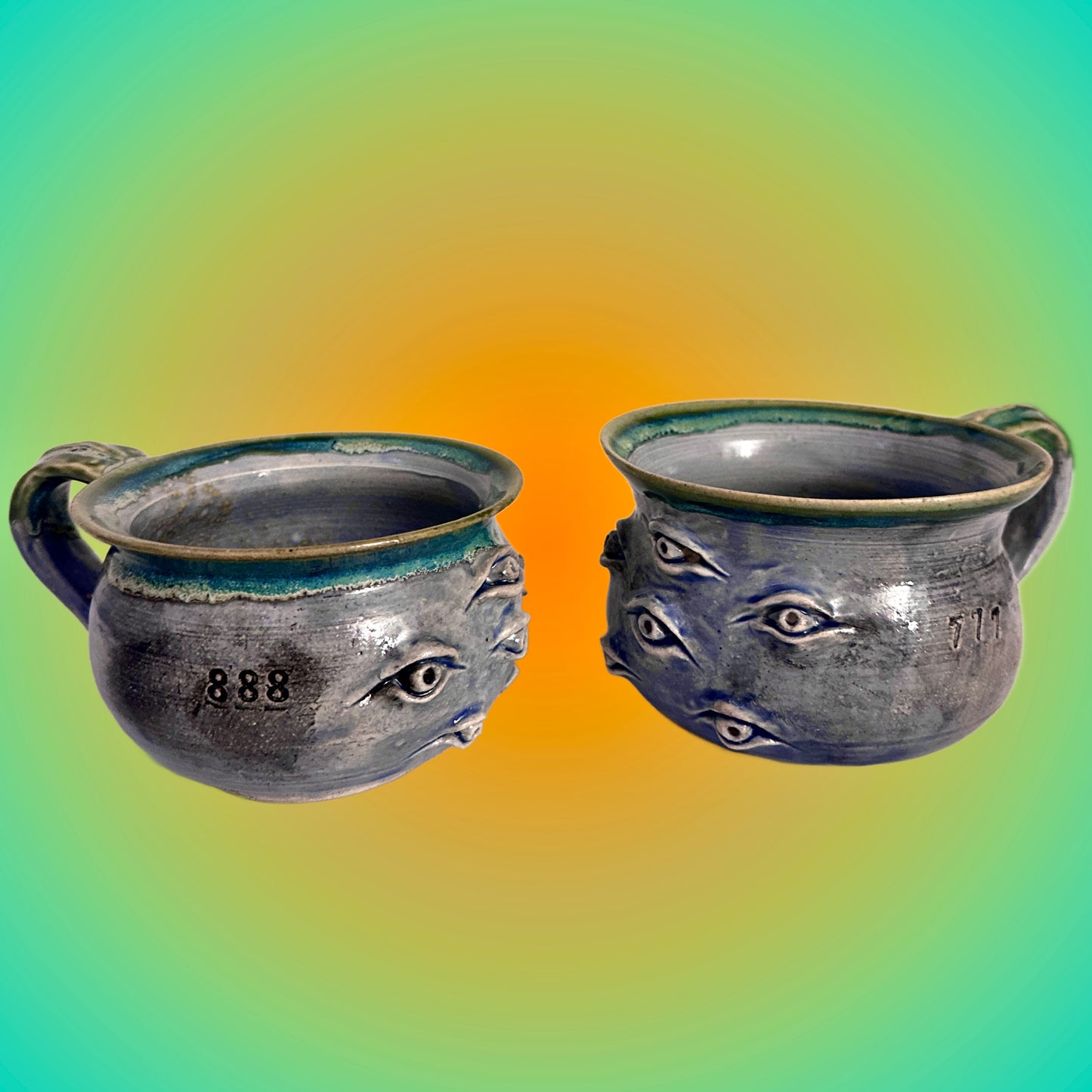Large Eyeball Mugs